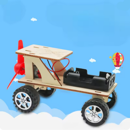 Bravie Minimalist Wooden 3D Vehicle Mechanical Building Kit for Teens and Adults